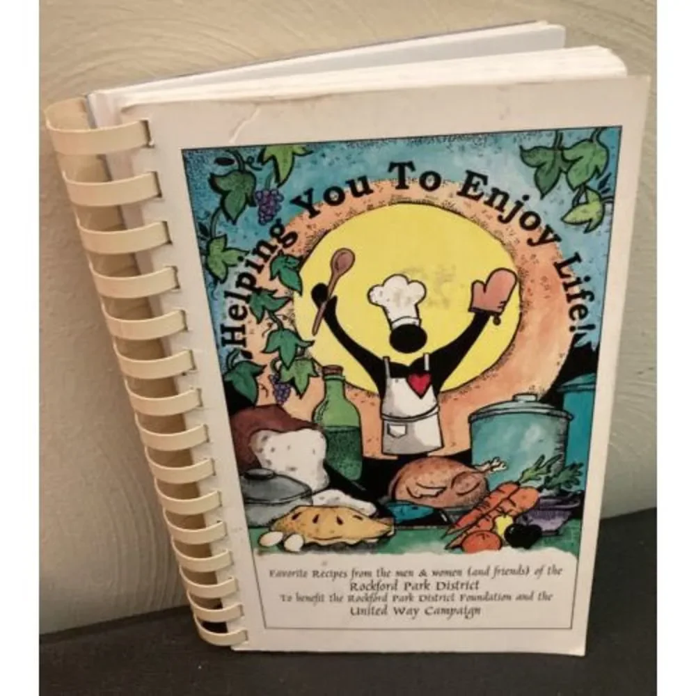 Rockford Illinois‎ IL Park District Cookbook Recipe United Way Rock River Valley